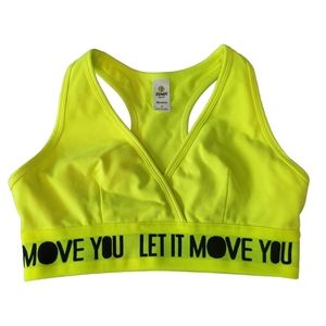 V neck Bra with Elastic Waistband